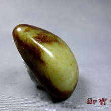 和闐籽料 棗紅皮白肉財神報喜獨籽187.8g 大師落款作品 歷史價格詳細信息