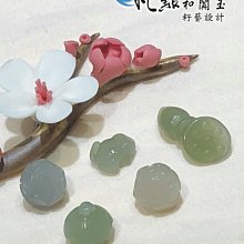 【凡點和闐玉‧籽藝設計】獨創設計‧完美呈現◎新疆和田籽料青玉葫蘆 歷史價格詳細信息