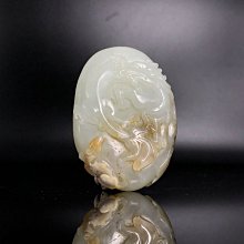 籽料新疆和闐白玉 獨籽灑金皮 金包玉 有開窗 整塊都是肉，肉細，真皮色，無二度上色 歷史價格詳細信息