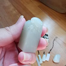 喀什古麗的眼淚_新疆和闐_羊脂白玉122g_仔玉原石_美玉分享 歷史價格詳細信息