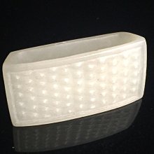 【采芝齋】早期收藏 清代 鏤刻 乳釘紋飾 薄雕 玉帶扣 價格比較,價格查詢,歷史價格詳細信息