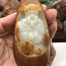 和闐籽料 茶黃沁滿色籽料鏤空雕荷葉魚和田玉獨籽37.3g 歷史價格詳細信息