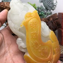 和闐籽料 黃皮白肉彌勒佛獨籽46.5g 歷史價格詳細信息