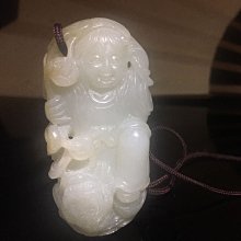 【采芝齋】早期收藏 和闐紅皮籽料 俏色巧雕 鍾馗神威 把件 歷史價格詳細信息