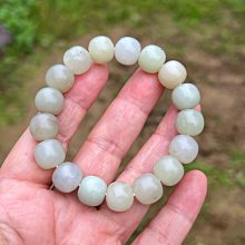 天然和闐玉/和田玉-藕粉玉 藍水翡翠平安環設計項鍊多圈手串手持s 歷史價格詳細信息