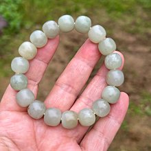 天然和闐玉/和田玉-藕粉玉 猛獁牙美人魚小公主設計單圈手串f 歷史價格詳細信息