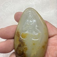 吉祥如玉坊  和田玉獨籽帶皮 彌勒佛財神爺笑佛 實體店面  歡迎參觀選購  HA045 歷史價格詳細信息