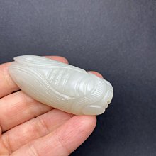 【御寶齋】--｛腰纏萬貫玉蟬｝--和闐籽玉灑金皮、皮色巧雕金蟬、有一鳴驚人意涵．．//特價只給第一標 // 歷史價格詳細信息