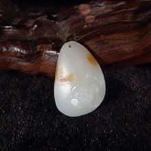 和闐玉玉帶鉤，鳳首玉帶鉤，手工雕刻手工打磨拋光，新疆山料，白16309 歷史價格詳細信息