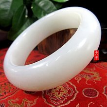 內徑約57mm,超油潤厚實的羊脂白玉寬版手鐲~只給第一個下標者【大年和闐玉南京店】 價格比較,價格查詢,歷史價格詳細信息