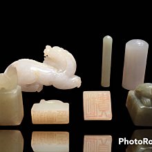 【采芝齋】早期收藏 方寸之美 小鈕印系列 漢代 吉祥四靈印之一 和闐玉龜鈕 歷史價格詳細信息