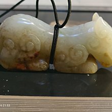 清 和田玉獸面紋扳指。44015 歷史價格詳細信息