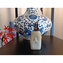 (已售出) 新疆和田羊脂級白玉掛件擺件含精雕木質底座 歷史價格詳細信息