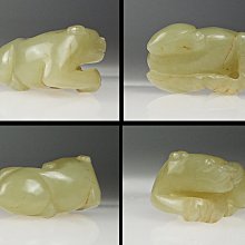 鳳崗文創---{白玉152}---和闐籽料黃玉老件—配老蜜蠟琥珀---黃玉珠尺寸約:1*1*1.4cm 歷史價格詳細信息