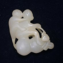 清代的和田玉籽料玉虎 油性絕佳 難得的精品 保真包老 格格不25352 歷史價格詳細信息