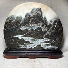 天然風景石自然晚霞紅園林村口刻字大型景觀石漢白玉石材造景擺件 歷史價格詳細信息