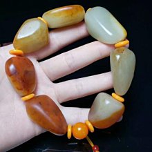 和田玉籽料帶皮手串 歷史價格詳細信息