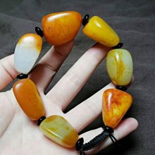 和田玉籽料帶皮手串 歷史價格詳細信息