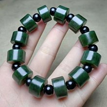 天然和田玉青玉手串男士圓佛珠串男玉石手錬女情侶款轉運 歷史價格詳細信息