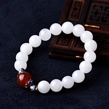 新疆 和田白玉 10m 手珠 天然白玉 羊脂和田玉 歷史價格詳細信息