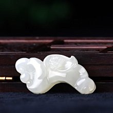 和田白玉吊墜吉祥如意鎖南紅點綴s925銀鑲嵌復古風項鍊玉墜 歷史價格詳細信息