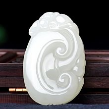 新疆天然和田玉平安如意鎖玉石項鏈玉佩吊墜男女輕奢小眾可愛簡約 歷史價格詳細信息