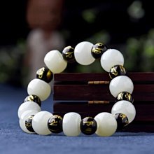 天然和田玉青玉手串男士圓佛珠串男玉石手錬女情侶款轉運 歷史價格詳細信息