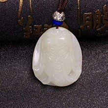 和田玉關公吊墜男武財神霸氣關二爺玉石玉佩青玉掛墜關羽玉牌項鏈-興龍家居 歷史價格詳細信息