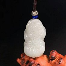 天然新疆和田玉貔貅吊墜男女款招財皮丘一夜暴富掛件女款項鏈吊墜 歷史價格詳細信息