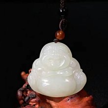 新疆和田玉吊墜女款天然玉石掛件玉佩青白玉項鏈玉墜笑佛玉佛吊墜 歷史價格詳細信息