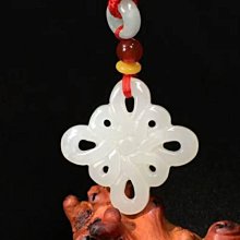 和田白玉吊墜吉祥如意鎖南紅點綴s925銀鑲嵌復古風項鍊玉墜 歷史價格詳細信息