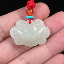 和田玉白玉平安如意鎖吊墜s925銀招財貔貅復古男女款項鍊吊墜 歷史價格詳細信息