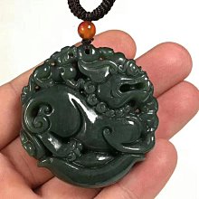 和田玉青玉貔貅吊墜有求必應玉石掛件男女款項鍊 歷史價格詳細信息