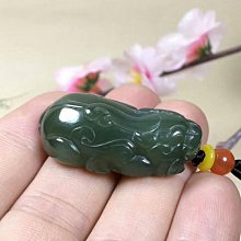 天然新疆和田玉貔貅吊墜男女款招財皮丘一夜暴富掛件女款項鏈吊墜 歷史價格詳細信息