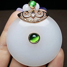 和田玉白玉平安扣吊墜 真玉羊脂玉平安扣掛件禮品禮物配證書 歷史價格詳細信息