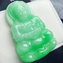 冰種翡翠觀音吊墜掛件男女款冰透A貨 歷史價格詳細信息