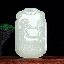 天然新疆和田玉本命佛吊墜白玉千手觀音掛件男款生肖鼠守護神玉佩 歷史價格詳細信息