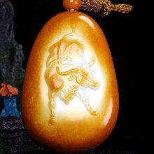 和田玉石器，牛舌形和田玉打砸器。年代非常遠古極具有味道的一件15011 歷史價格詳細信息