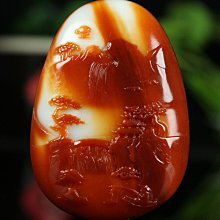 收藏級新疆和田玉龍行天下吊墜紅沁皮籽料祥龍掛件男女款玉墜禮品 歷史價格詳細信息