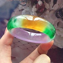 冰春彩翡翠手鐲冰紫飄陽綠翡翠手鐲胖圓條40218 歷史價格詳細信息