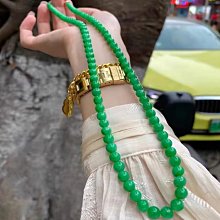 冰湖綠色冰綠翡翠小米珠手鏈  尺寸卡3左右完美度90左右危料冰湖綠色的小 翡翠 飾品 收藏【二手】【微淵古董】-1734 歷史價格詳細信息