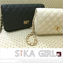 菱格紋鍊條包小香風牛仔保齡球方包側背包手皮包(新品)-陽光優選 歷史價格詳細信息