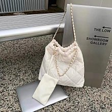 Mikis 正韓 2件式鍊條菱格包包 (大包+收納夾) 黑/白/咖啡/綠/奶茶  4/3 價格比較,價格查詢,歷史價格詳細信息