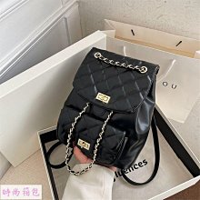 女生包包韓版菱格時尚小雙肩包休閒後背包戶外運動背包三用女包單肩包側背包-時尚箱包 歷史價格詳細信息