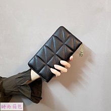 錢包女長款 拉鍊長夾包 手機包 韓版時尚錢夾 大容量零錢包 手拿包 皮夾女【CICI穿搭設計室】 歷史價格詳細信息