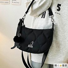 韓版時尚單肩腋下包包女 菱格鏈條包 單肩水桶包 女生大容量側背包-予你優選 歷史價格詳細信息