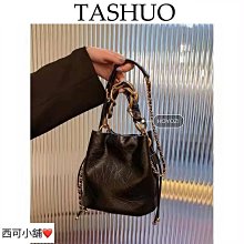 女包包質感菱格水桶包網紅洋氣單肩包女2021新款高級小眾時尚斜挎包水桶包 流行 精品 歷史價格詳細信息