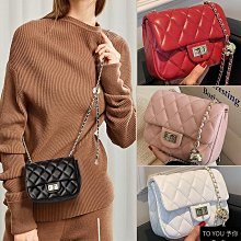 菱格鏈條包 斜背包 鏈條包 背包 小ck女包 限定洋氣時尚斜挎包 法國小眾高級感包包-予你優選 歷史價格詳細信息