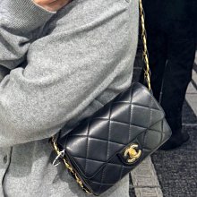 （原廠皮實拍圖） ???????????????????????? ???????????? 秋冬系列 粗鏈條腋下包口蓋包 價格比較,價格查詢,歷史價格詳細信息