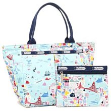 LeSportsac 粉紅側背包 附內袋 歷史價格詳細信息